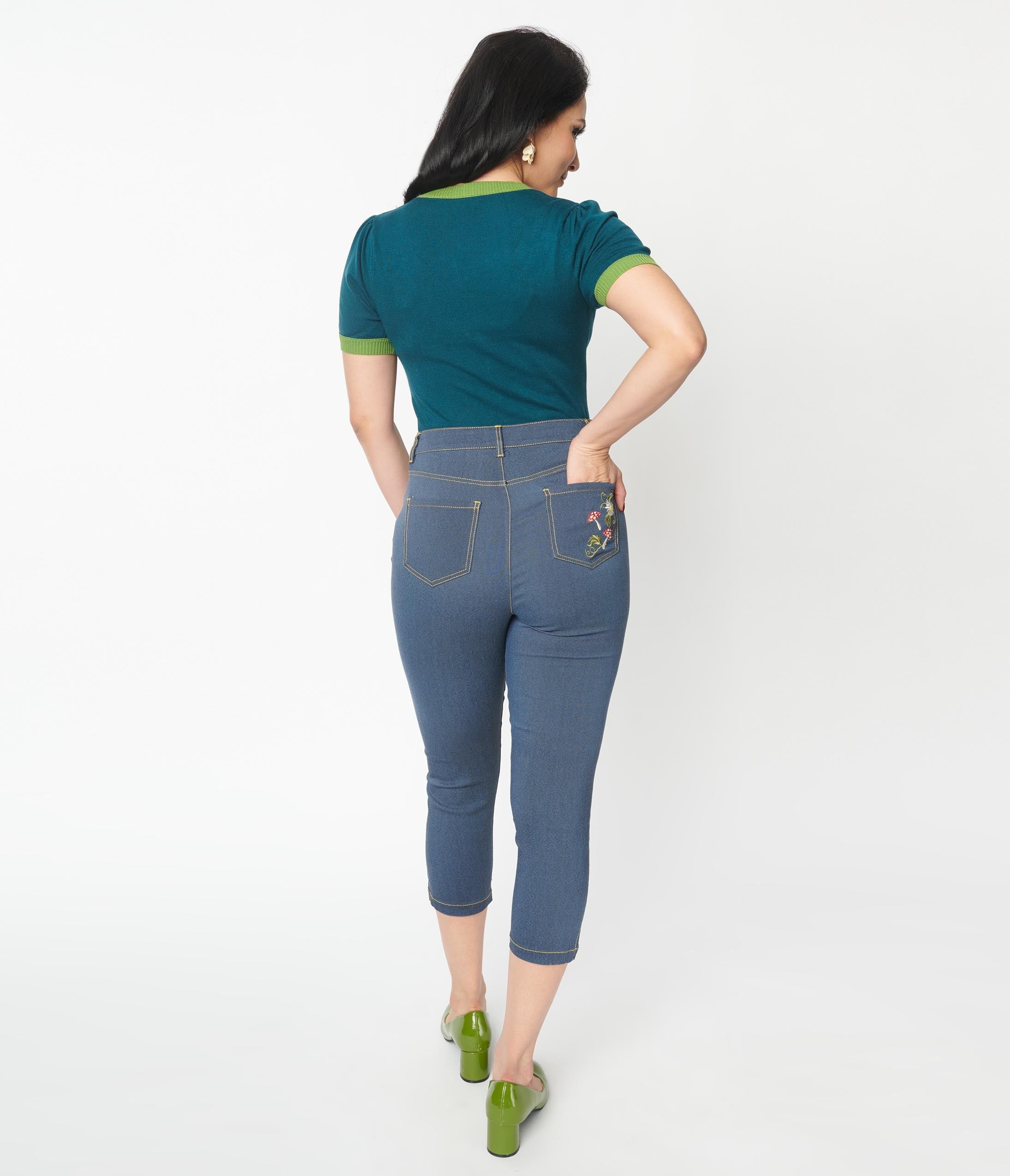 Capri Jeans - Buy Capri Jeans Online at Best Price | Myntra